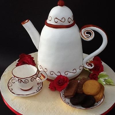 Time for tea - Cake by lorraine mcgarry