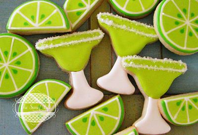 Margarita & limes cookies - Cake by Julie Tenlen