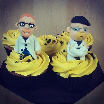 Mythbusters cupcakes  - Cake by Rebecca 