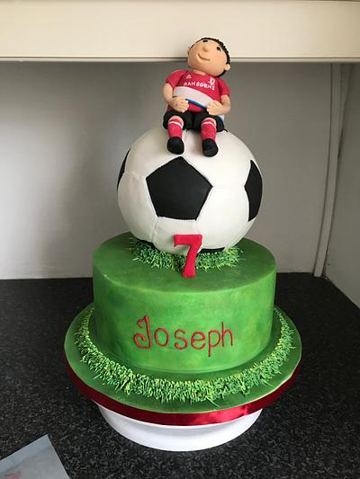 Football Cake - Cake by Charlotte