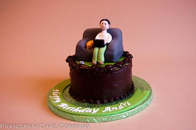 Sofa Birthday Cake - Cake by Frangipani Cake Company