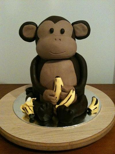 Mr. Monkey - Cake by angiejay