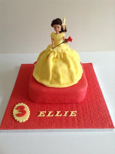 Belle from Beauty and the Beast - Cake by Cakeroom