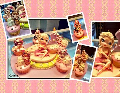 cutie Pink Princess (massively inspired by the GREAT Molly :D) - Cake by three lights cakes