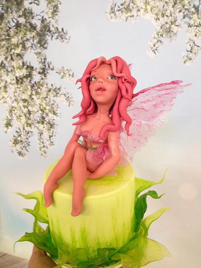 Wild Rose fairy - Cake by Dominique Ballard