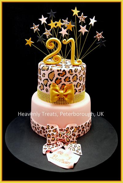 Leopard Print - Cake by Heavenly Treats by Lulu