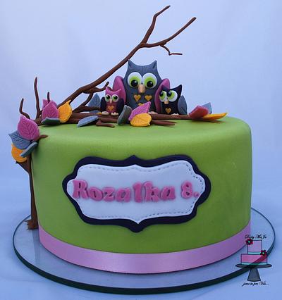 Owl cake - Cake by Marie