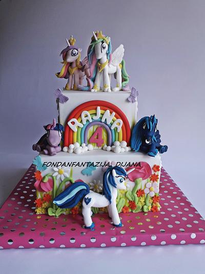 Little pony - Cake by Fondantfantasy