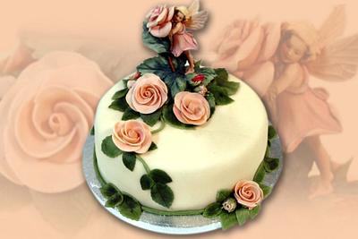 Flower fairy - Cake by Ria123