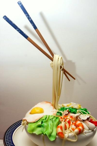 The Noodle Bowl Cake - Cake by Shanya