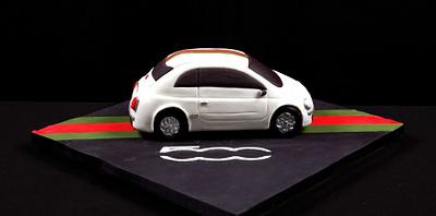 Fiat 500 Car Cake - Cake by Gil
