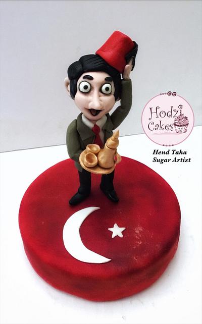 Mr Bean In Turkey- ProjectUnicorn Collaboration 2019 - Cake by Hend Taha-HODZI CAKES