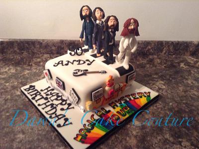 Beatles magical mystery cake  - Cake by Dawnscakecouture
