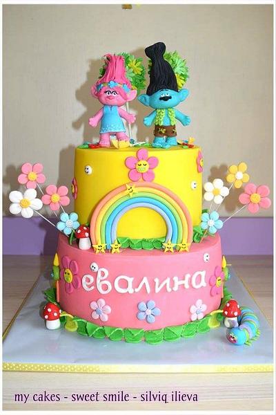 Trolls cakes - Cake by Silviq Ilieva