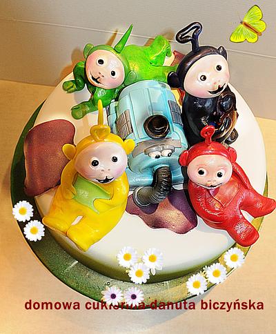 Teletubis - Cake by danadana2