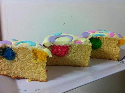 basic spotty buttercream cake - Cake by Susan Johnson