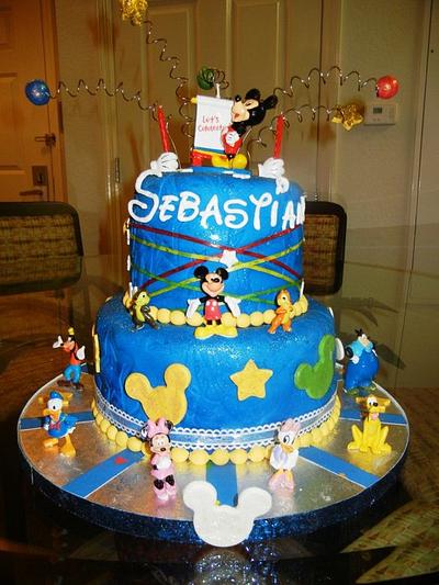 Disney Birthday Cake - Cake by Fun Fiesta Cakes  