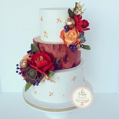 Autumn love - Cake by SimplySweetCakes