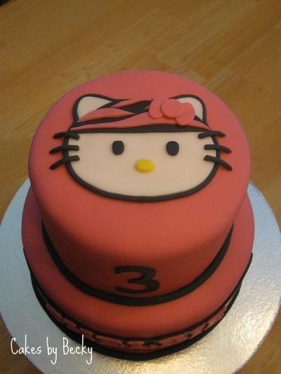 Hello Kitty Birthday Cake - Cake by Becky Pendergraft
