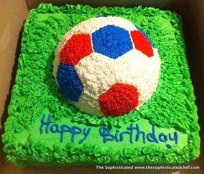 Birthday Soccer - Cake by Sophisticated