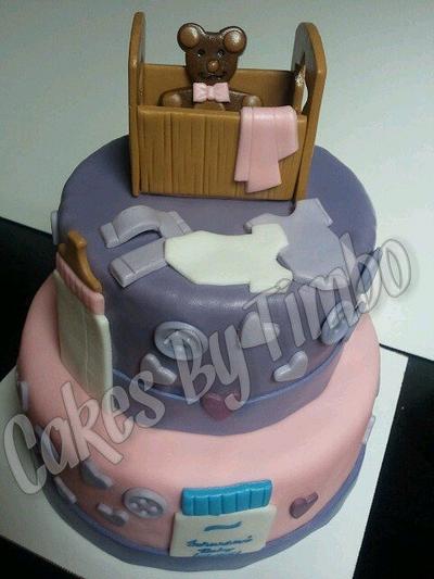 Baby Items Baby Shower Cake! - Cake by Timbo Sullivan
