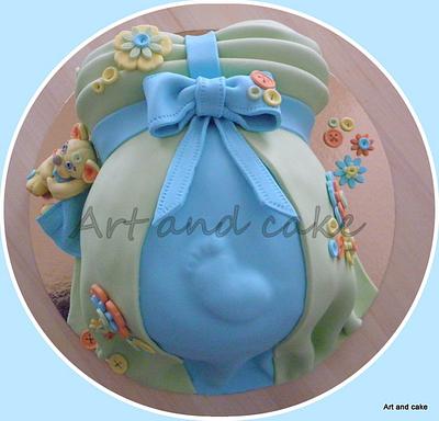My first Belly cake.. - Cake by marja