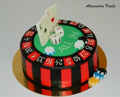 Casino Cake - Cake by alexandravasile