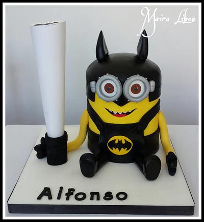 Minion Batman - Cake by Maira Liboa