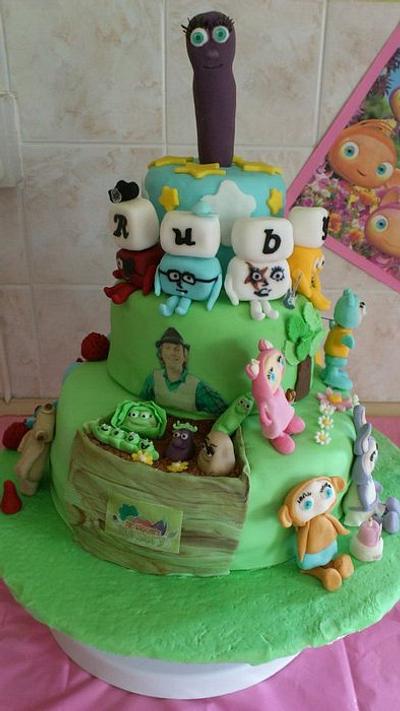 Cbeebies cake for my little girls 1st birthday!  - Cake by Sue