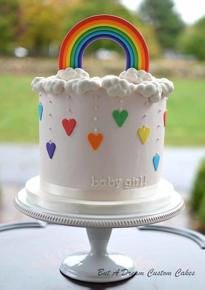 Rainbow Baby  - Cake by Elisabeth Palatiello