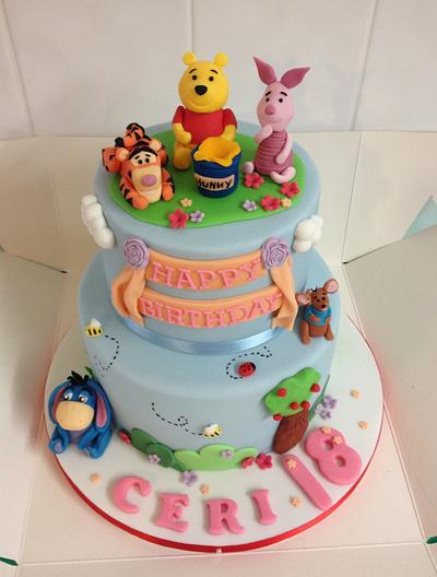 Winnie and friends  - Cake by Nicolas cakes