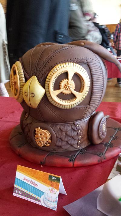 Steampunk owl - Cake by ZuckerPuppe