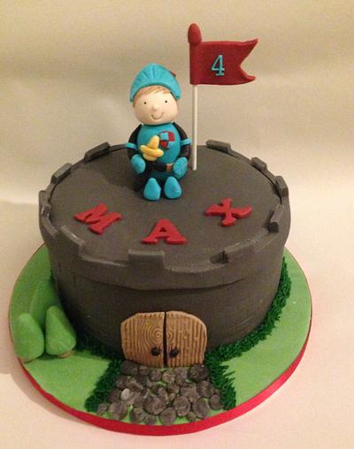 Knight castle cake  - Cake by Littlebscakeco