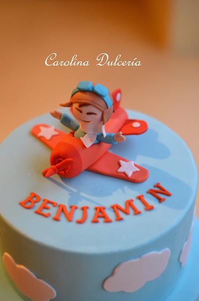 Baby pilot cake - Cake by carolina paz