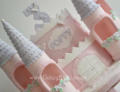 Princess Castle Birthday Cake - Cake by CakeyBake (Kirsty Low)