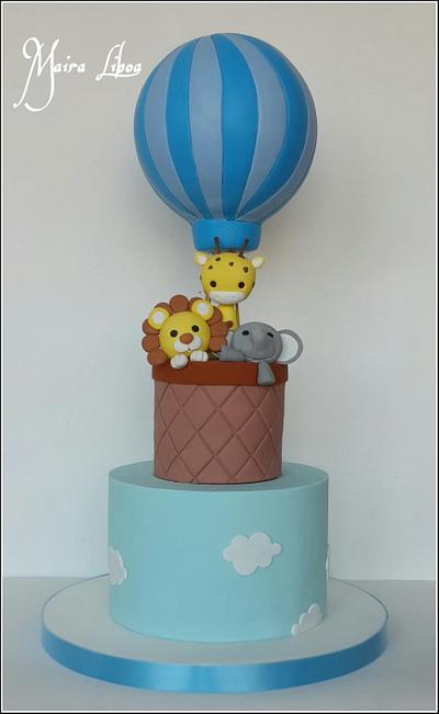 Hot air ballon - Cake by Maira Liboa
