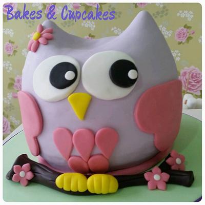 Owl Cake - Cake by Mónica