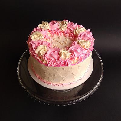 Rustic rosettes - Cake by Dragana
