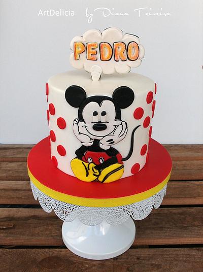 Mickey Cake - Cake by Unique Cake's Boutique