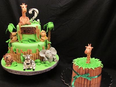 It's A Zoo In Here - Cake by Tonya