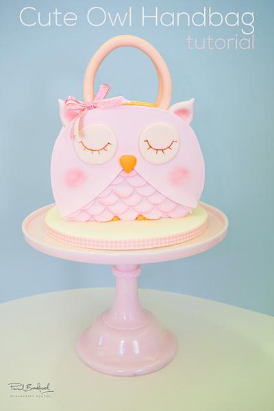 Owl Handbag Cake - Cake by Paul Bradford Sugarcraft School 