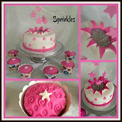 Pink explosion - Cake by Tennille Lulham