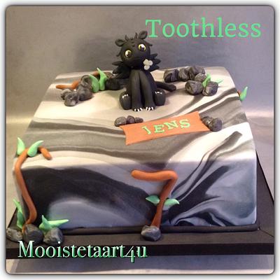 Toothless... - Cake by Mooistetaart4u - Amanda Schreuder