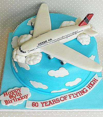 Plane on a cake - Cake by MicheleBakesCakes