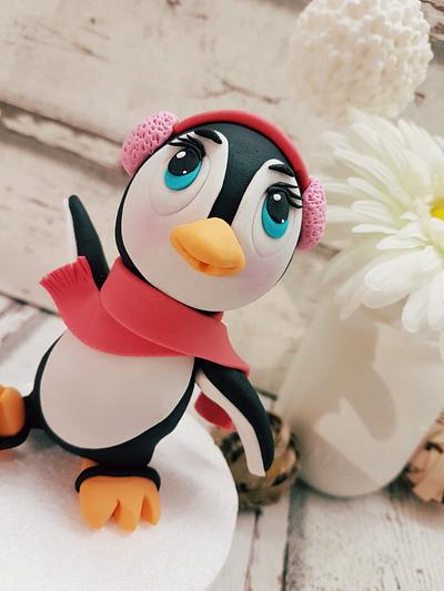 Little Penguin - Cake by Indira's Sugarcakes