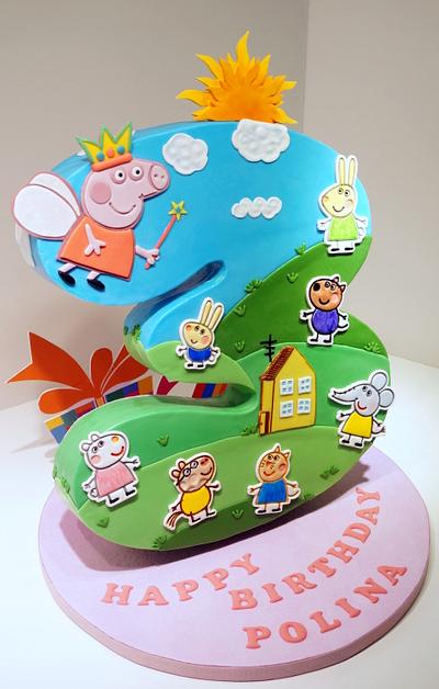 Peppa Pig - Cake by Svetlana Petrova