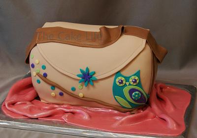 Owl purse cake - Cake by The Cake Life