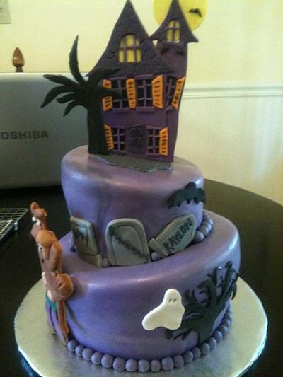 Haunted Scooby - Cake by melgentry