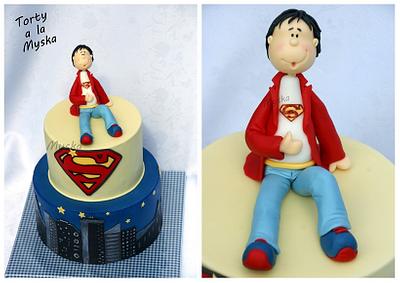 Superman - Cake by Myska