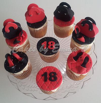 Handbags and Shoes 18th Birthday Cupcakes - Cake by CakesByEmmaB